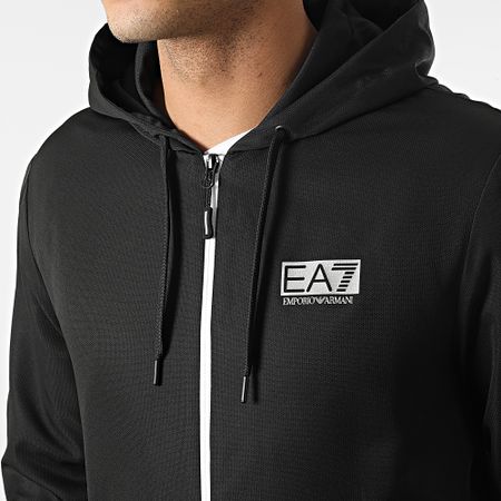 EA7 Emporio Armani - 3RPV02-PNP5Z Tuta da ginnastica nera riflettente