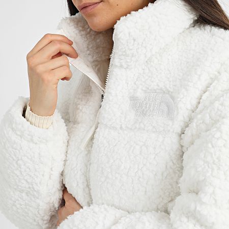 The North Face - Giacca di pelliccia da donna Nuptse A7WSK Bianco