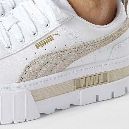 Puma - Sneakers Mayze Lth Donna 381983 Bianco Peyote