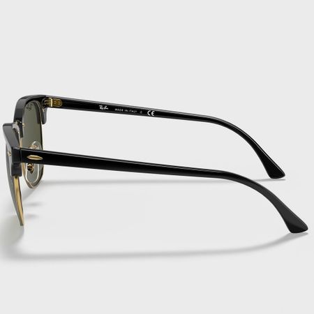 Ray-Ban - Occhiali da sole Clubmaster RB3016 Verde Oro Nero
