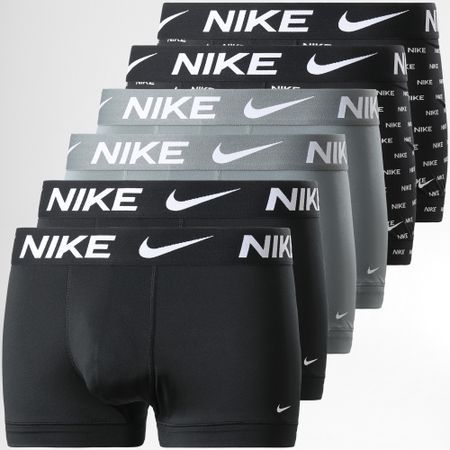 Nike - Confezione da 6 boxer Dri-FIT Essential Micro KE1156 Nero Grigio