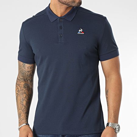 Le Coq Sportif - Polo Essential N2 a manica corta 2310551 blu navy