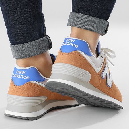 New Balance - Sneakers classiche da donna 574 WL5740QB Rosa Cipria Albicocca