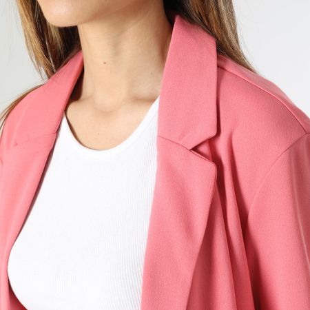 Only - Giacca blazer rosa da donna Geggo
