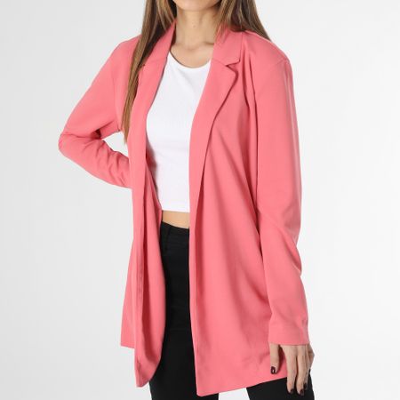 Only - Giacca blazer rosa da donna Geggo