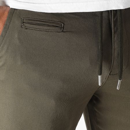 LBO - Pantaloncini Chino Jogger 2938 Verde Khaki