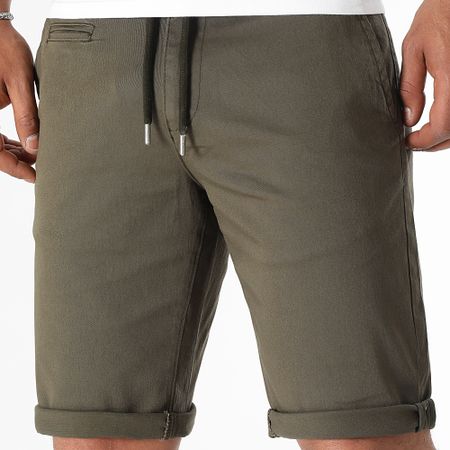 LBO - Pantaloncini Chino Jogger 2938 Verde Khaki