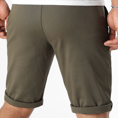 LBO - Pantaloncini Chino Jogger 2938 Verde Khaki