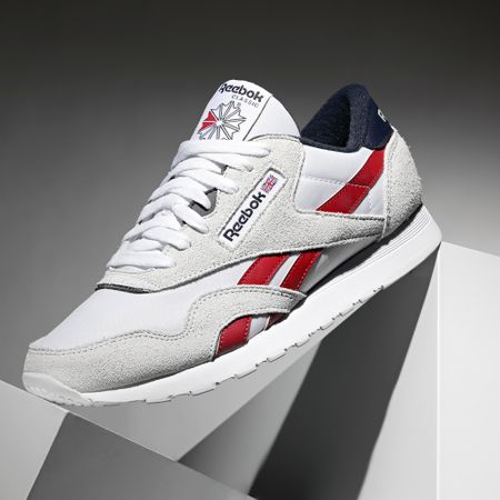 Reebok - Classic Nylon GY7232 Footwear White Flash Red Vector Navy Sneakers
