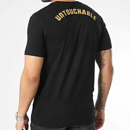 Mac Tyer Untouchable - Maglietta con teschio oro nero