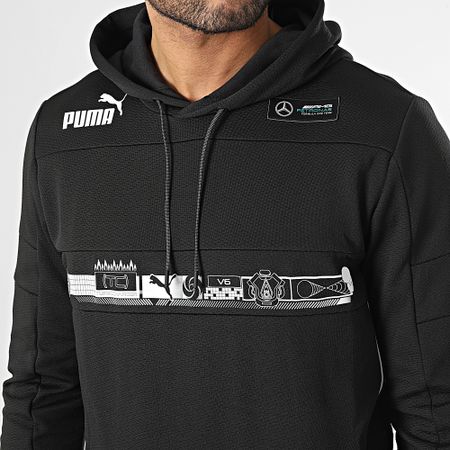 Puma - MAPF1 Felpa con cappuccio 538448 Nero