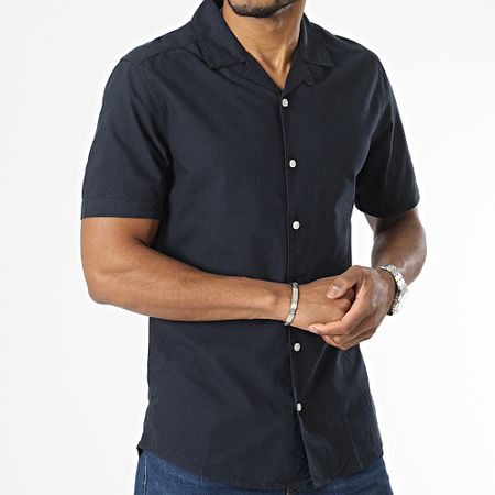 Only And Sons - Camicia a maniche corte Alvaro Navy