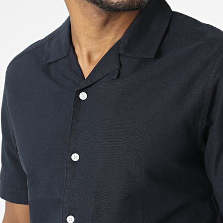 Only And Sons - Camicia a maniche corte Alvaro Navy