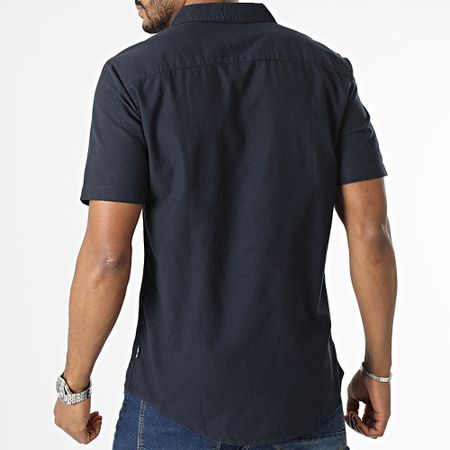 Only And Sons - Camicia a maniche corte Alvaro Navy