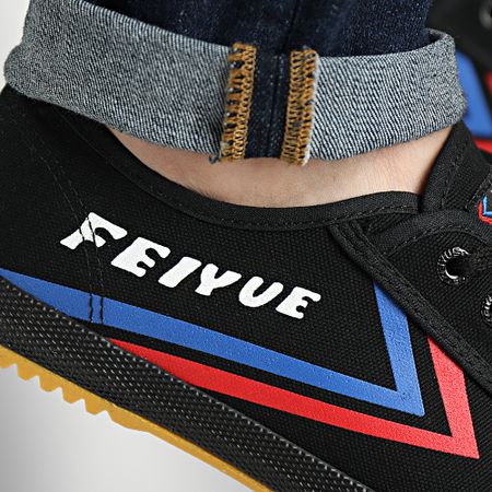 Feiyue - Sneakers Low 1920 Nero Blu Rosso
