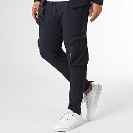 Classic Series - Set giacca e pantaloni cargo blu navy
