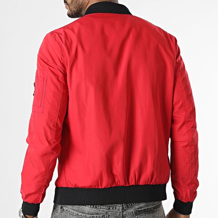 Kymaxx - Giacca bomber rossa