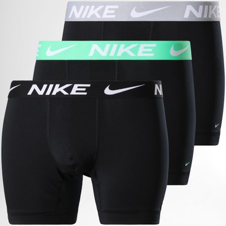Nike - Dri-Fit Essential Micro Boxer Set di 3 KE1157 Nero