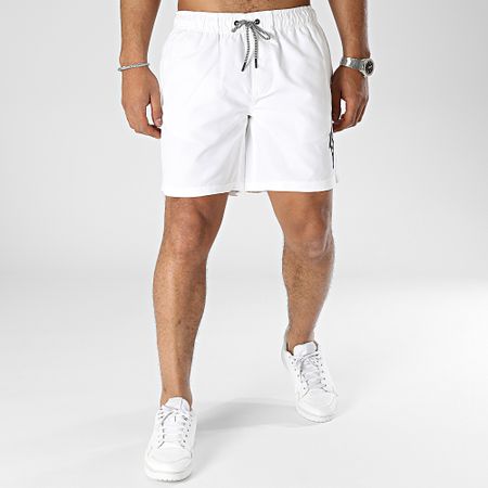 Da Uzi - Pantaloncini da bagno V2V Bianco Nero