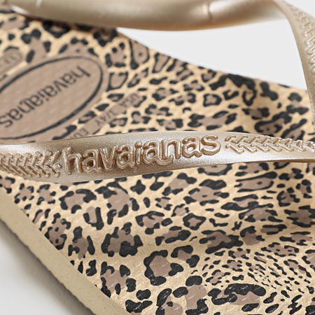 Havaianas - Infradito Slim Animals Beige Leopard da donna