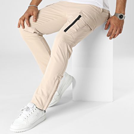 John H - Pantaloni cargo sabbia