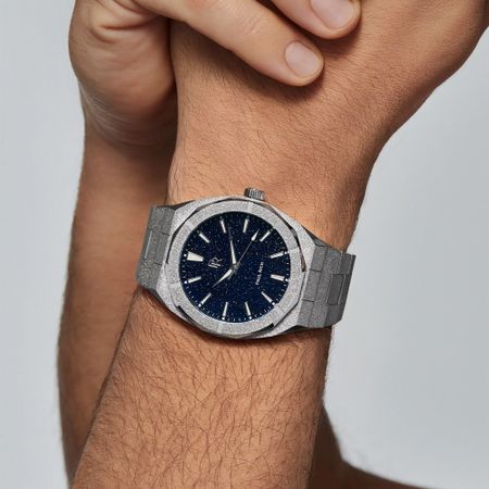 Paul Rich - Orologio Frosted Star Dust 42 mm Argento