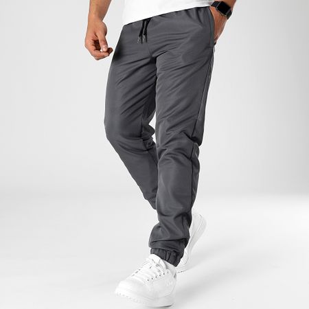 LBO - Set di 2 pantaloni da jogging Diamond 1070510 nero grigio antracite