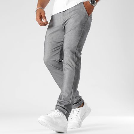 LBO - Pantaloni Chino Regular 0237 Heather Grey