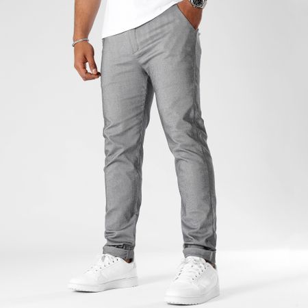 LBO - Pantaloni Chino Regular 0237 Heather Grey