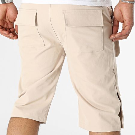 John H - Pantaloncini Cargo beige
