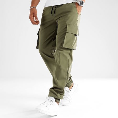 LBO - 0275 Pantaloni cargo verde cachi