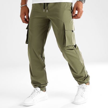 LBO - 0275 Pantaloni cargo verde cachi