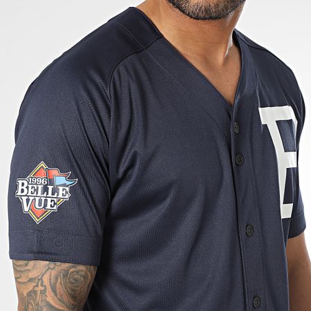 Bellevue by Benjamin Epps - Camicia a maniche corte blu navy 96