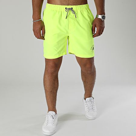 Sale Môme Paris - Pantaloncini da bagno Gorilla Piccolo Giallo Fluorescente Nero