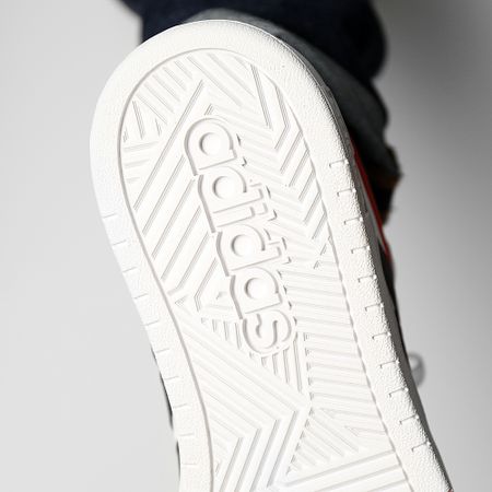 Adidas Originals - Hoops 3 GY5427 Cloud White Collegiate Navy Classic Red Sneakers