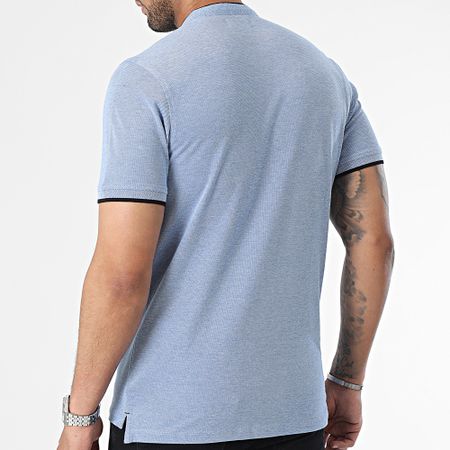 Jack And Jones - Polo Paulos a maniche corte blu chiaro