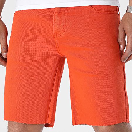 Frilivin - Pantaloncini di jeans arancioni