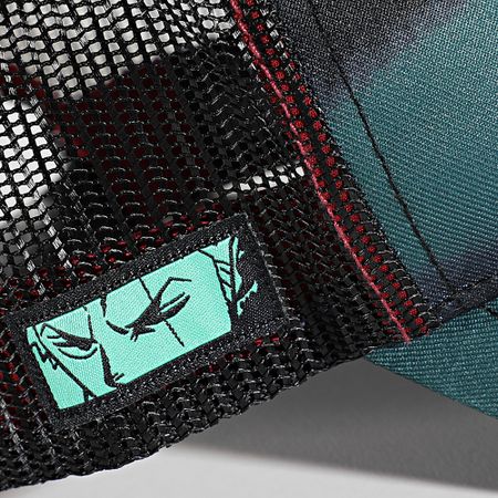 Capslab - Zoro Cappello Trucker Nero Verde
