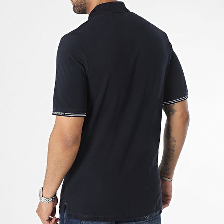 Jack And Jones - Polo in gomma a manica corta Navy