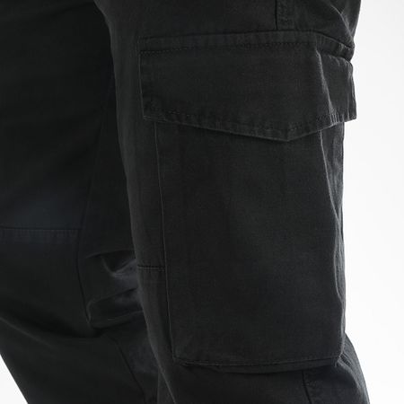 LBO - Pantaloni cargo a gamba larga con tasche 2989 Nero