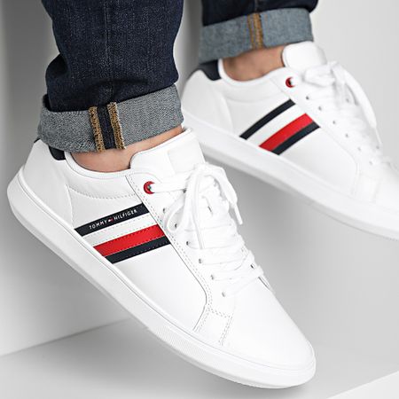 Tommy Hilfiger - Sneakers Essential Leather Cupsole 4921 Bianco