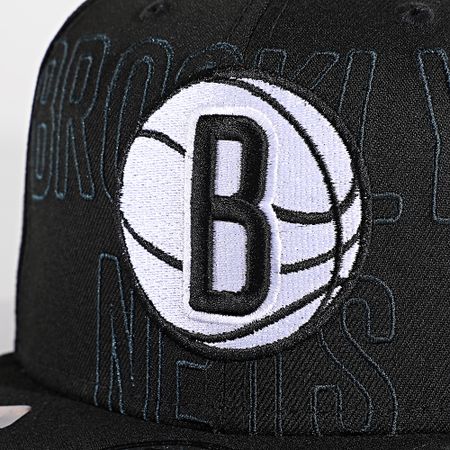 New Era - 9Fifty NBA Draft Brooklyn Nets Grigio Nero Cappellino Snapback