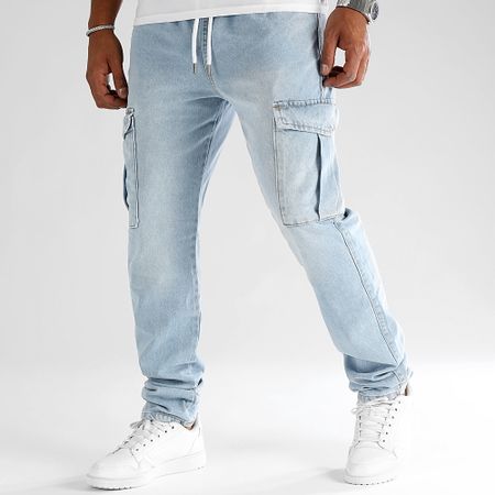 LBO - Jogger Pant Cargo Jeans dal taglio rilassato 2999 Denim Wash