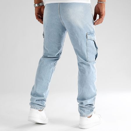 LBO - Jogger Pant Cargo Jeans dal taglio rilassato 2999 Denim Wash