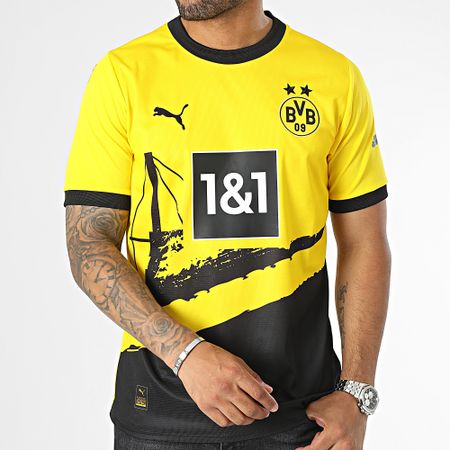 Puma - Maglia Borussia Dortmund Home Replica 770604 Giallo Nero
