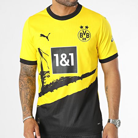 Puma - Maglia Borussia Dortmund Home Replica 770604 Giallo Nero