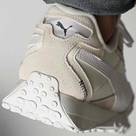 Puma - Cestini Blktop Rider 392725 Warm White Puma Bianco