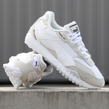 Puma - Cestini Blktop Rider 392725 Warm White Puma Bianco