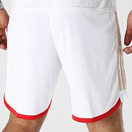 Adidas Sportswear - Arsenal HR6924 Pantaloncini da jogging con banda bianca
