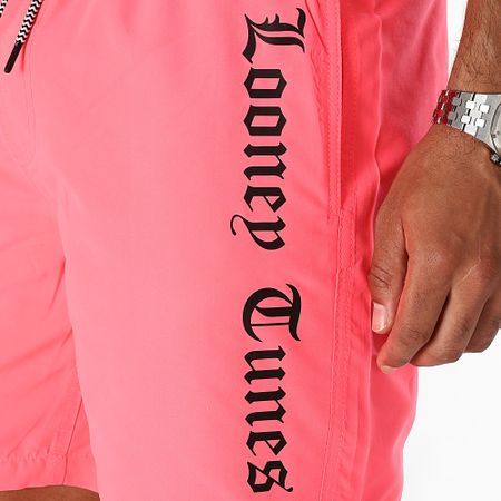 Looney Tunes - Pantaloncini da bagno gotici rosa fluo